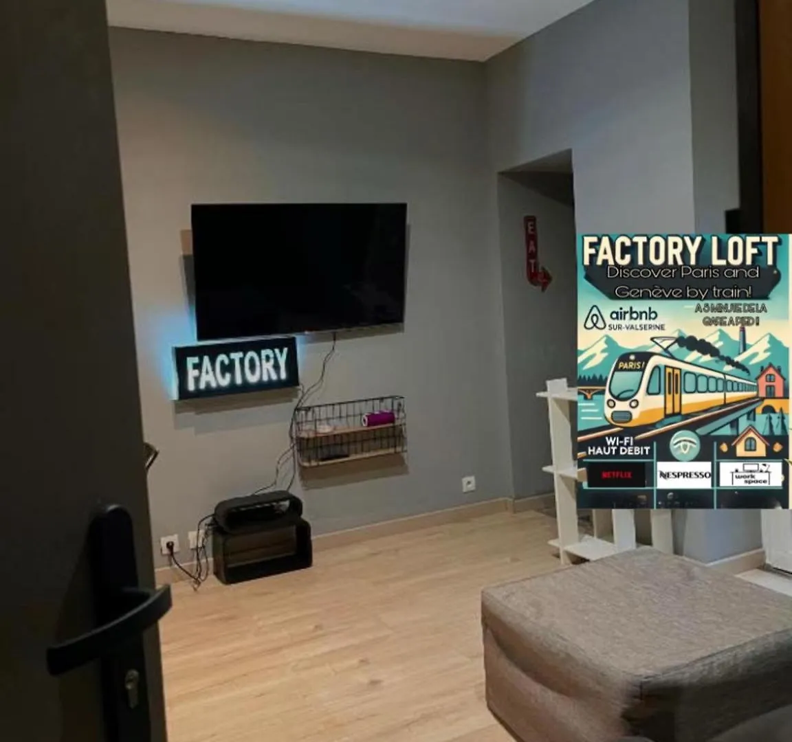 Factoryloftcosy Gare A 5Mins Apartment Bellegarde-sur-Valserine